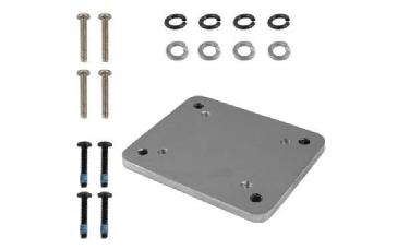 Backing Plate for Round Base Dashboard installations