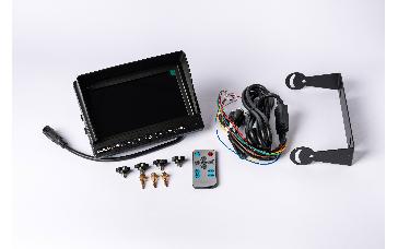Ext In-Cab dimmable Monitor 7 inch screen 4ch input