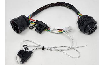 J1939 E-Z Install Y-ADAPTOR cable w/Threaded Nut - low speed