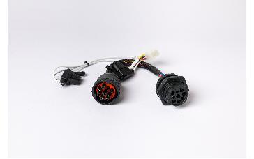 J1939 E-Z Install Y-ADAPTOR cable w/Threaded Nut - low speed