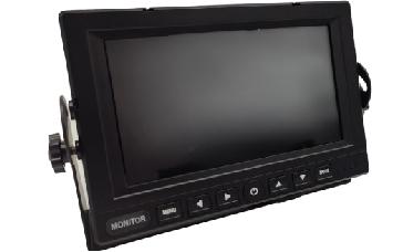 External In Cab Monitor - 7in Screen 4ch Input & 4 Triggers