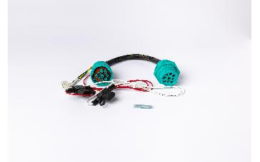 J1939 E-Z Install Y-ADAPTOR cable w/Threaded Nut - high speed