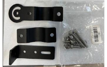 Large Round Post Style Bracket Camera Clamp Ver 1 - Stainless Steel