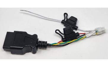 OBDII Self Install WoM Cable w/Straight Connector No Ignition or Y-Splitter D-2xx