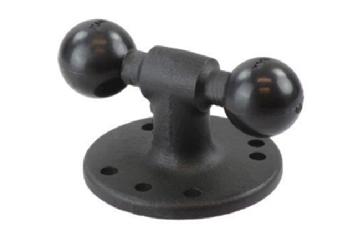 Double Ball Adapter with Round Base